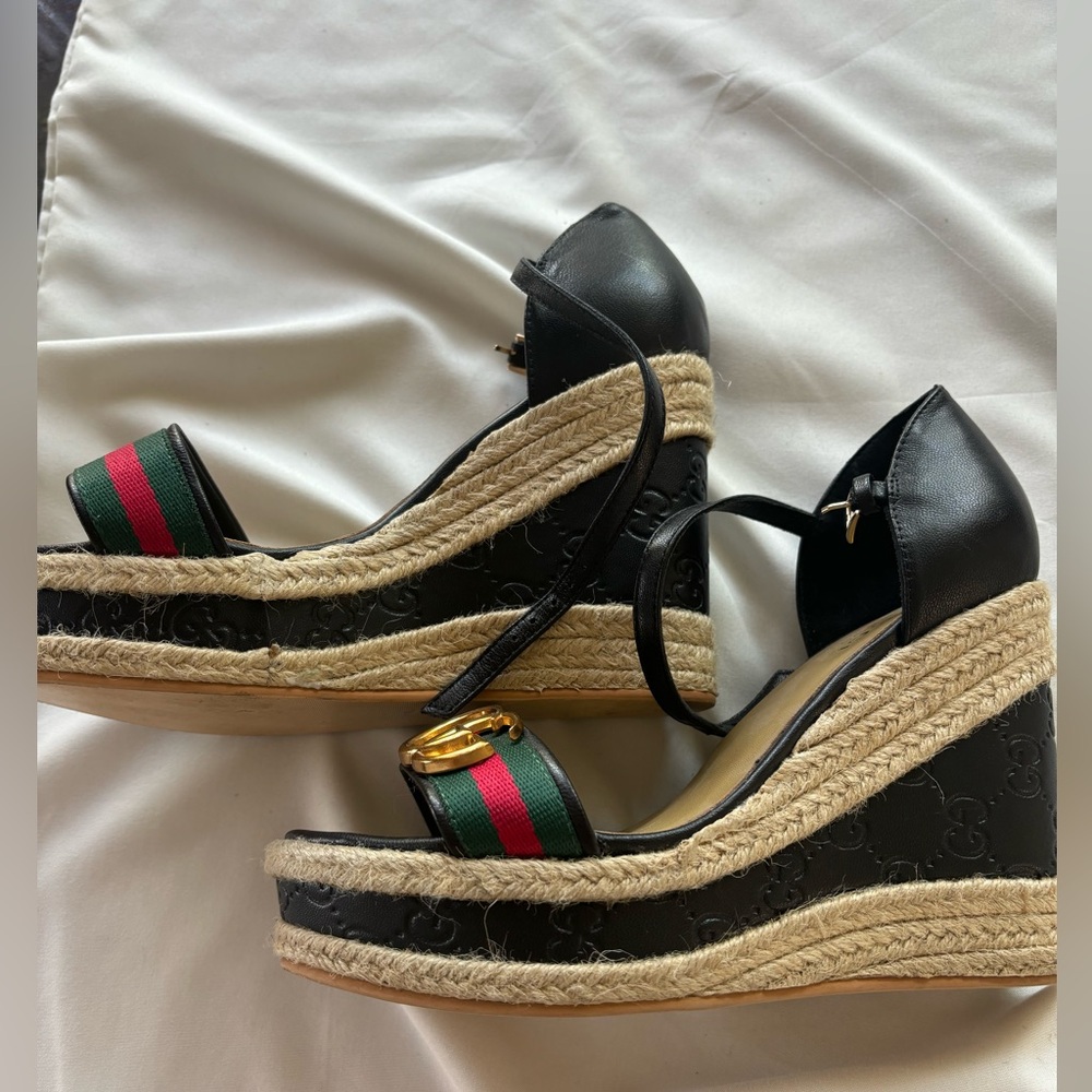 Gucci wedges